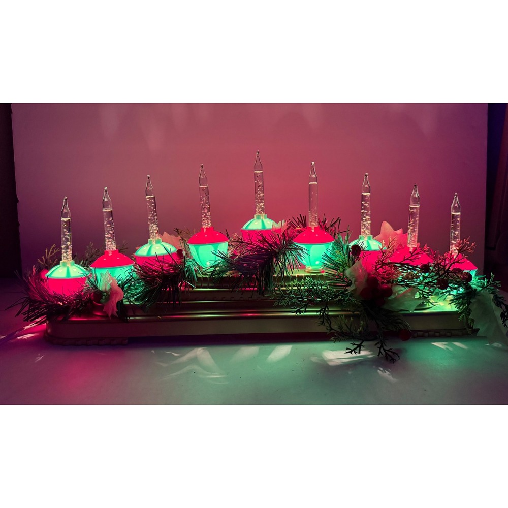 9 Count Boat Royal Candolier Christmas Light Decoration MCM